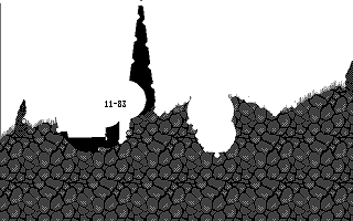 Pommitus atari screenshot